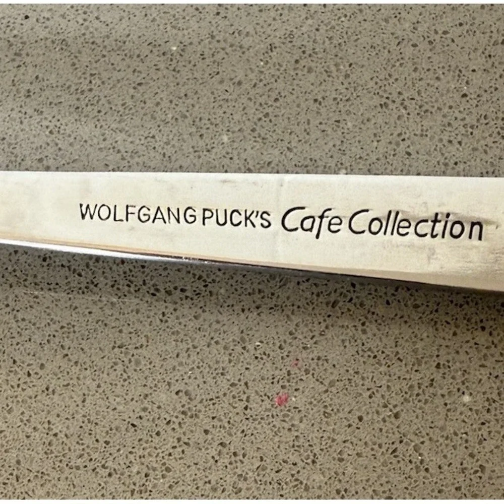 Wolfgang Puck Set 3 Cafe Collection Stainless Steel Cooking Utensils Heavy EUC
